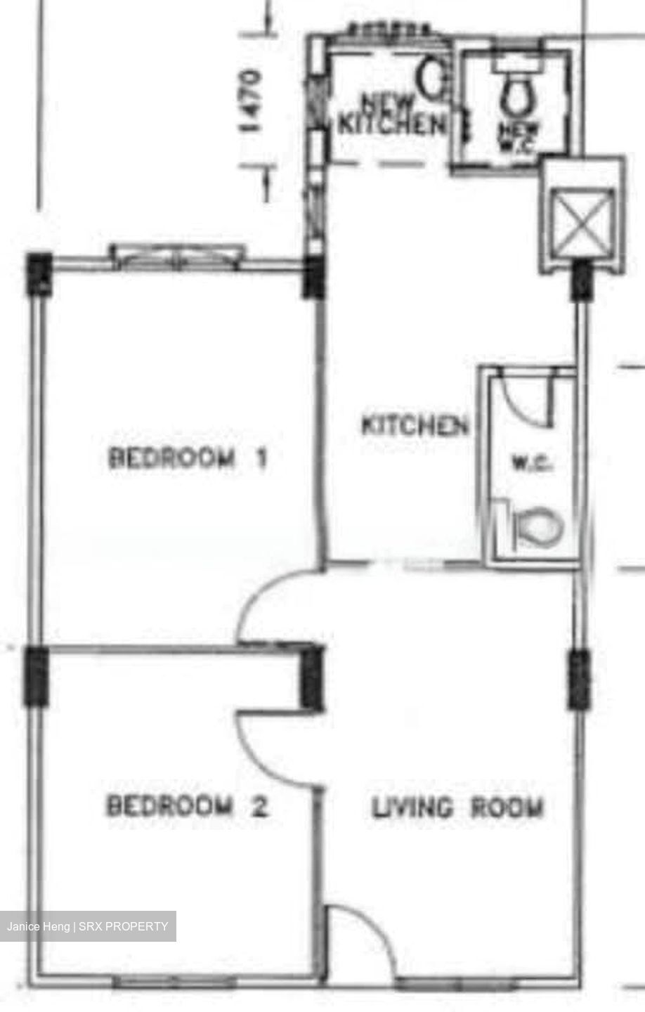 Blk 98 Crescent View (Queenstown), HDB 3 Rooms #555975391